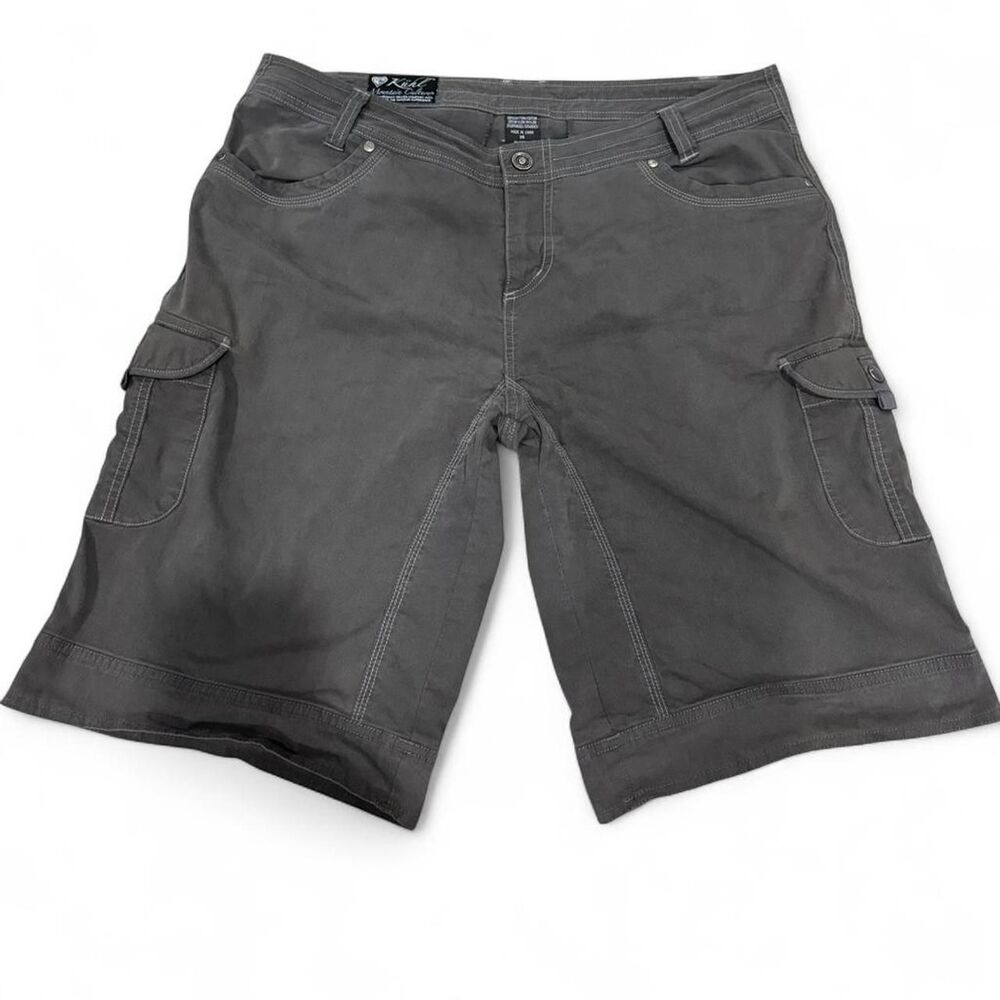 Kuhl Women's Grey and Brown Shorts
